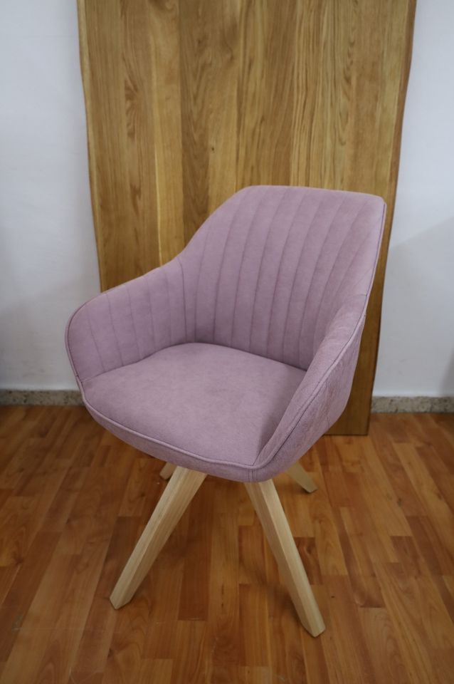 Stuhl + auf massiv Neu möbel-outlet-24 Esszimmerstuhl Eiche Gestell Lager – + Holz